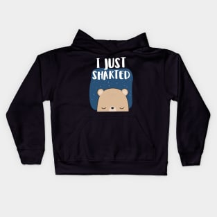 I just sharted, sorry! Kids Hoodie